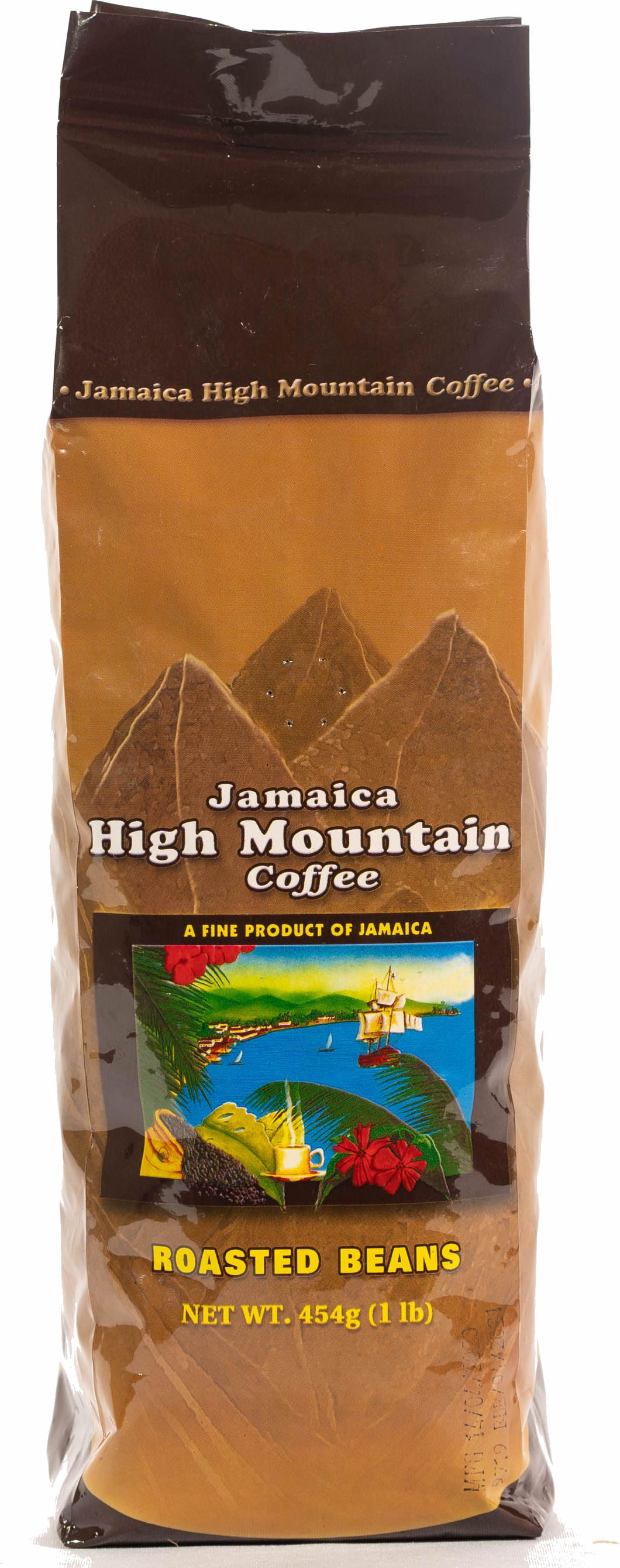 Jamaica High Mountain Coffee 1lb Roasted Beans (Medium)