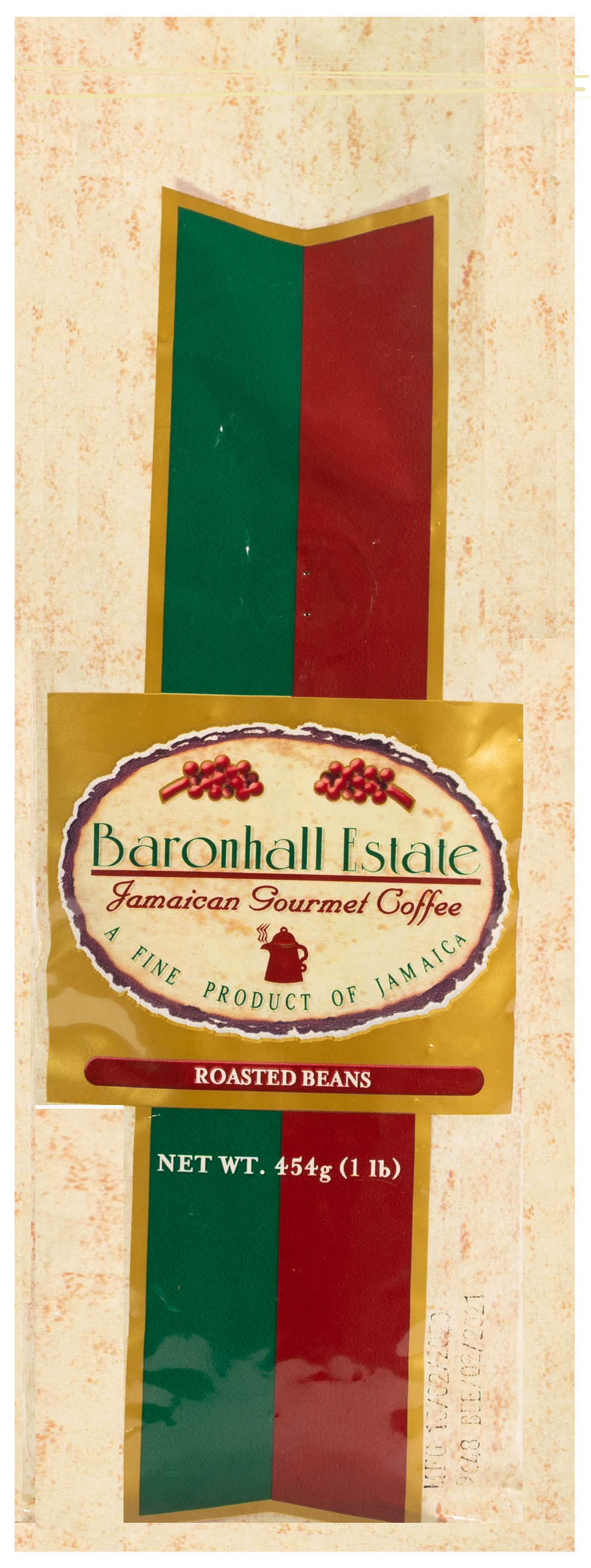 Baronhall Estate® Jamaica Gourmet Coffee; 1lb Roasted & Ground (Medium)